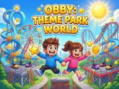 Spil Obby: Theme Park World