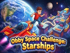 Spil Obby Space Challenge: Starships