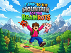 Spil Jump to the Mountain for the Brainrots