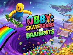 Spil Obby: Skateboard for Brainrots