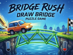 Spil Bridge Rush - Draw Bridge Puzzle Game