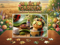 Spil Mojicon Garden Jigsaw Solitaire!