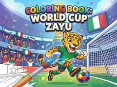 Spil Coloring Book: World Cup Zayu