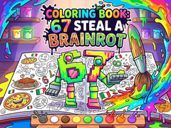Spil Coloring Book: 67 Steal A Brainrot