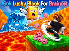 Spil Kick Lucky Block For Brainrot
