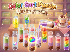 Spil Color Sort Puzzle Milk Tea Sorting