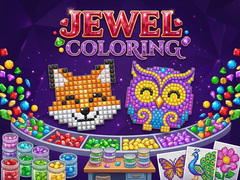 Spil Jewel Coloring