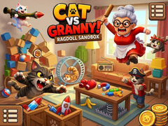 Spil Cat Vs Granny! Ragdoll Sandbox