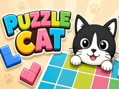 Spil Puzzle cat