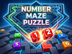Spil Number Maze Puzzle