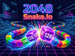 Spil 2048 Snake.io