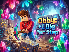 Spil Obby: +1 Dig Per Step