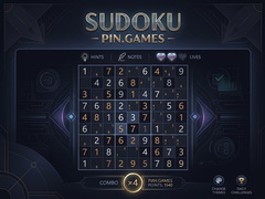 Spil Sudoku - Pin.Games