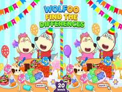 Spil Wolfoo Spot The Difference