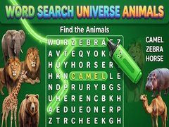 Spil Word Search Universe Animals