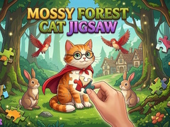 Spil Mossy Forest Cat Jigsaw