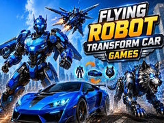 Spil Flying Robot Transform Car Games