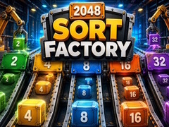 Spil 2048 Sort Factory