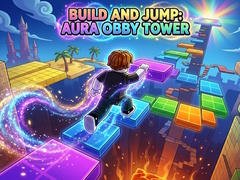 Spil Build and Jump: Aura Obby Tower