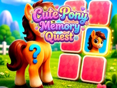 Spil Cute Pony Memory Quest