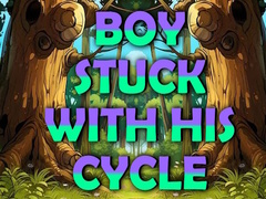 Spil Boy Stuck with His Cycle