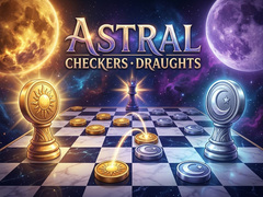 Spil Astral Checkers Draughts