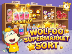 Spil Wolfoo Supermarket Sort