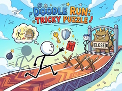 Spil Doodle Run: Tricky Puzzle