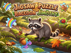 Spil Jigsaw Puzzle: Raccoon Jimothy 