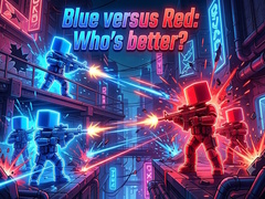 Spil Blue versus Red: Who's better?