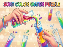 Spil Sort Color Water Puzzle