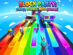 Spil Block Party: Obby, Robby, Mini games!