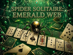 Spil Spider Solitaire: Emerald Web