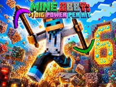 Spil Mine Obby: +1 Dig Power per Hit
