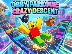 Spil Obby Parkour: Crazy Descent