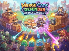 Spil Merge Cats Defender: Meow Guardians