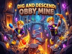 Spil Dig and Descend: Obby Mine