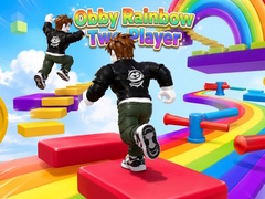 Spil Obby Rainbow Parkour Two Player