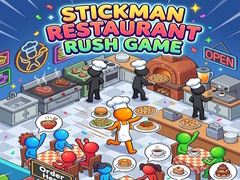 Spil Stickman Restaurant Rush Game