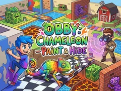 Spil Obby: Chameleon - Paint & Hide