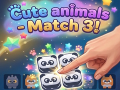 Spil Cute animals - Match 3!