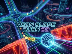 Spil Neon Slope Rush 3D