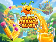 Spil Happy Orange Glass
