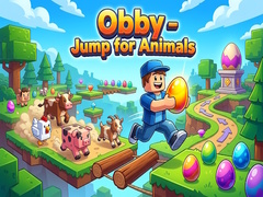 Spil Obby - Jump for Animals
