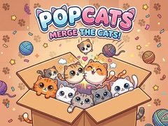 Spil PopCats: Merge the cats!