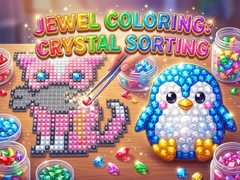 Spil Jewel Coloring: Crystal Sorting