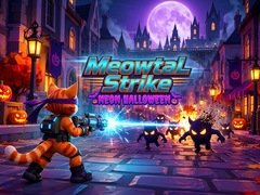 Spil Meowtal Strike Neon Halloween