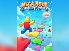 Spil Mega Noob Sky Obby: 50 Stages