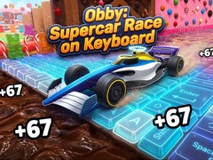 Spil Obby: Supercar Race on Keyboard