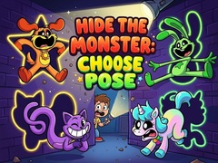 Spil Hide the Monster: Choose Pose